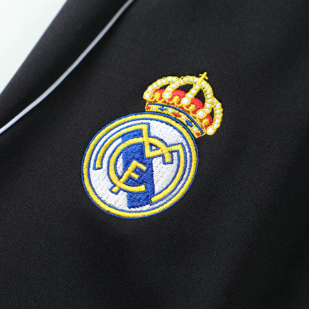 Real Madrid x MARVEL Zipper Sweatshirt Kit(Top+Pants) 25/26 Black
