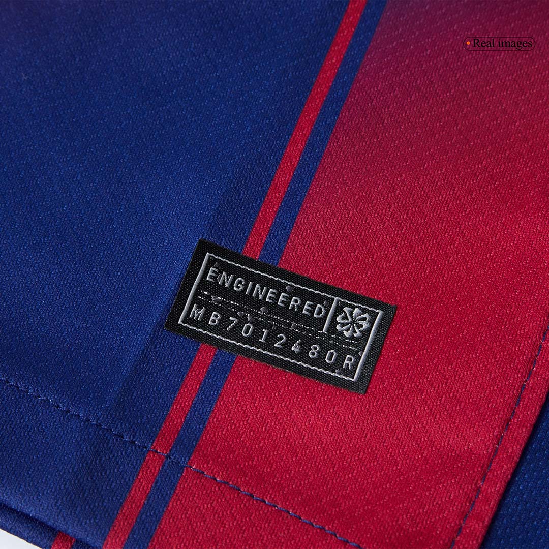 Barcelona Home Soccer Jersey Kit(Jersey+Shorts) 2025/26 Red&Blue