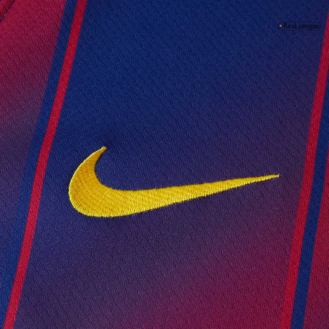 LEWANDOWSKI #9 Barcelona Home Soccer Jersey 2025/26 Red&Blue - UCL