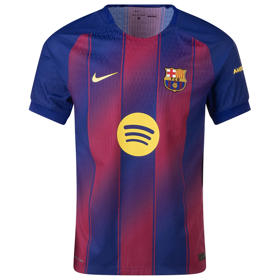 Authentic Barcelona Home Soccer Jersey 2025/26 Red&Blue