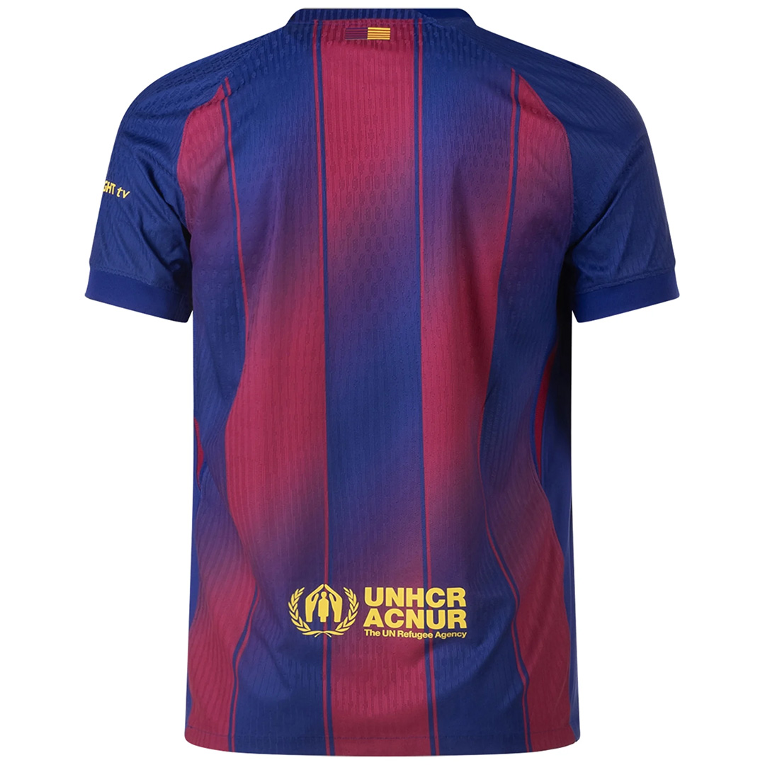 LAMINE YAMAL #10 Kopa Trophy Edition Authentic Barcelona Home Soccer Jersey 2025/26 Red&Blue