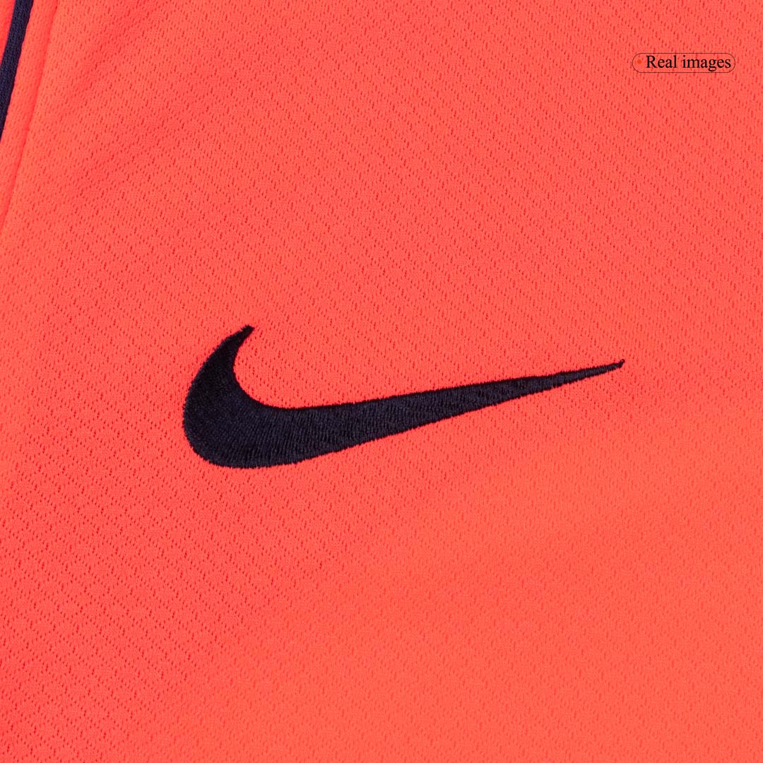 PEDRI #8 Barcelona Third Away Soccer Jersey 2025/26 Orange- UCL