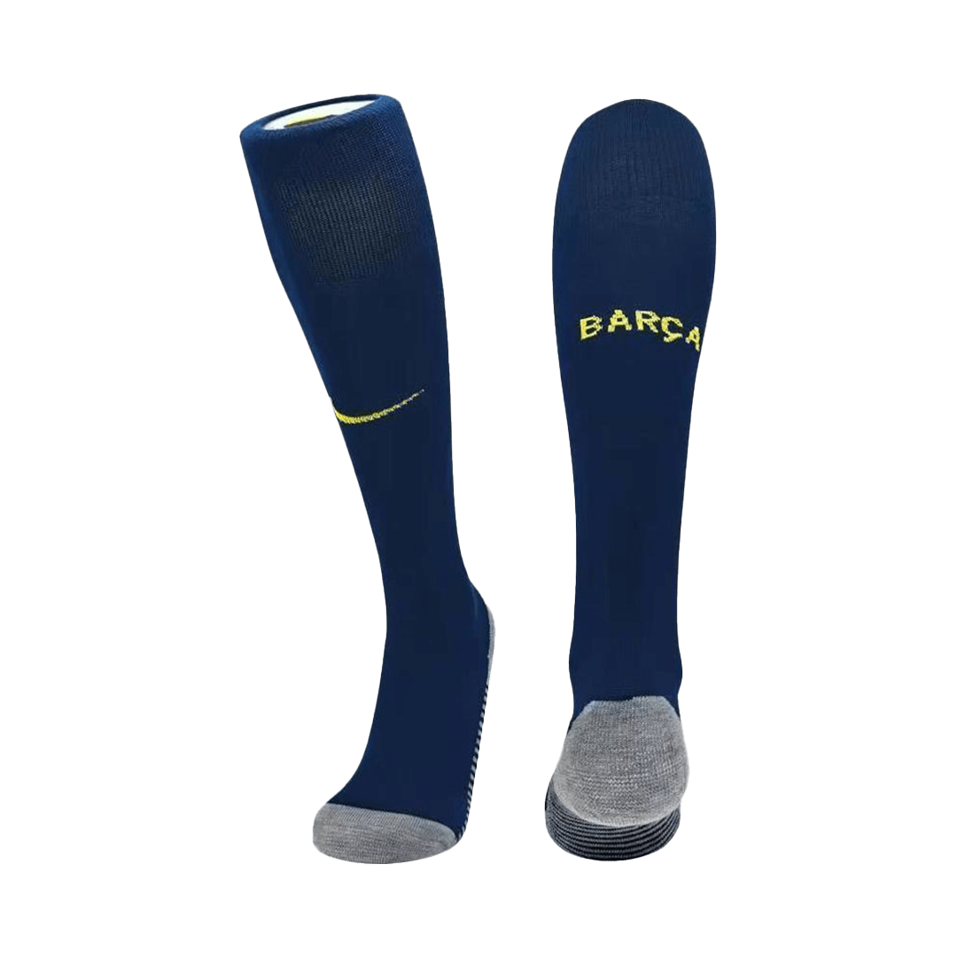 Kid's 25/26 Barcelona Home Socks Navy