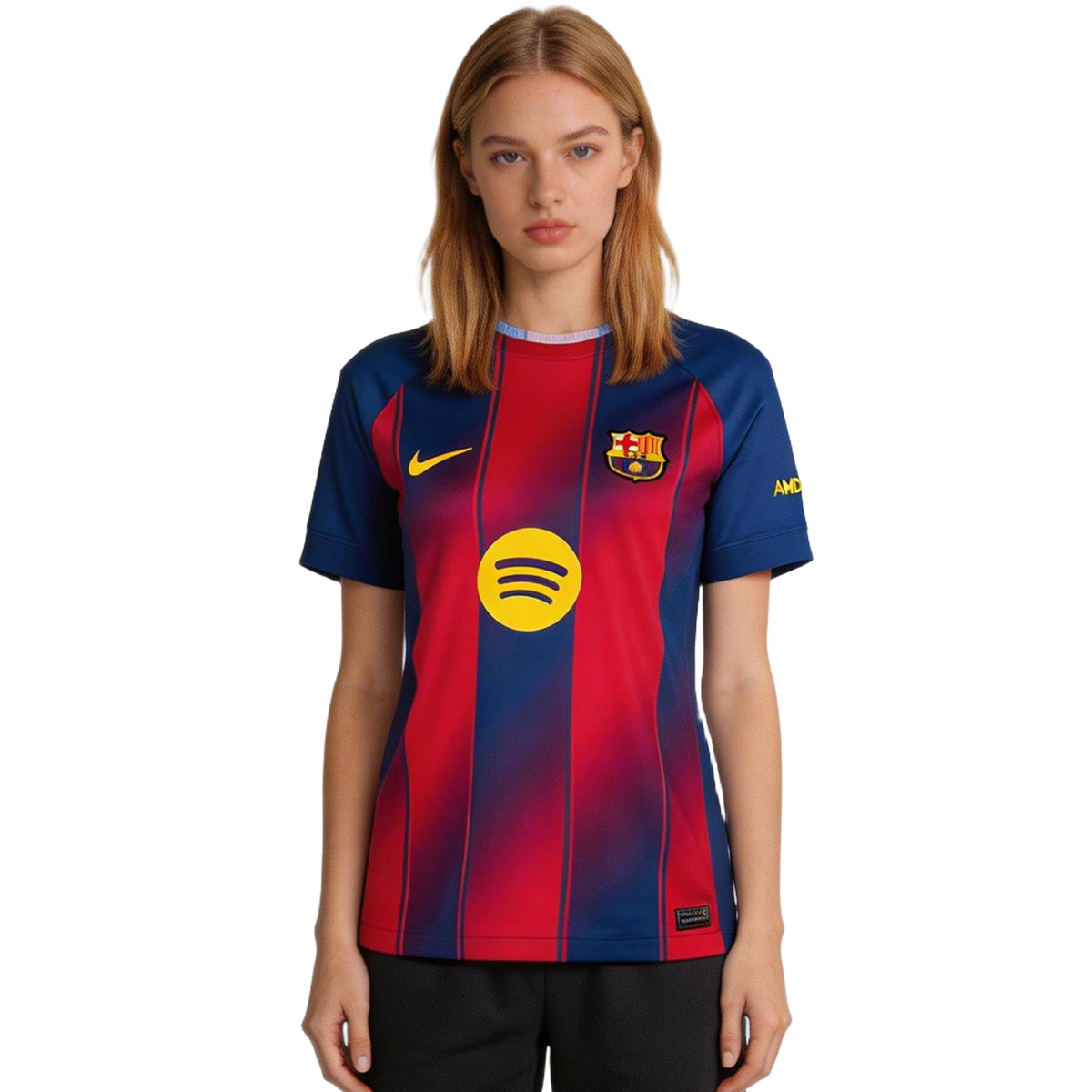 Women's Barcelona Home Soccer Jersey 2025/26 Blue&Red