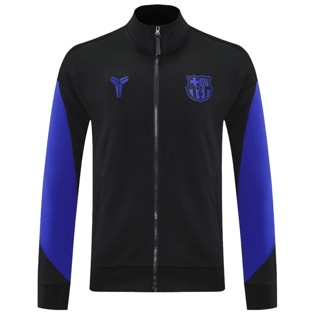 25/26 Barcelona Training Jacket Black&Purple