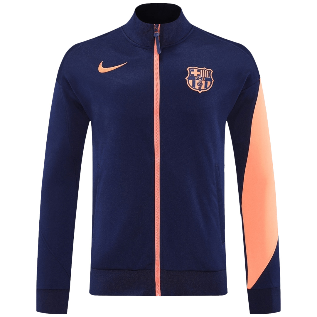 25/26 Barcelona Training Jacket Navy&Orange