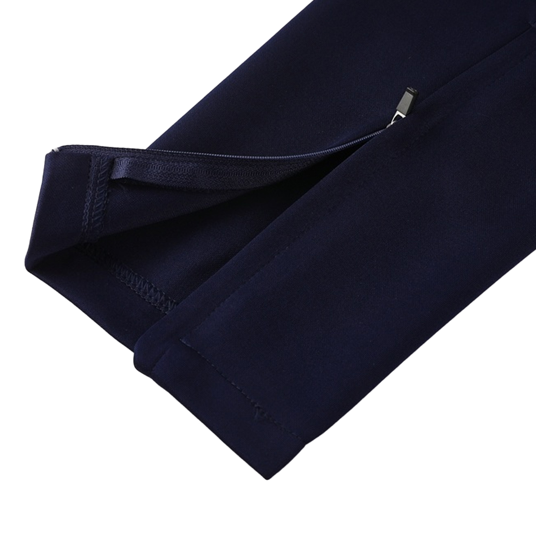25/26 Barcelona Training Jacket Kit(Jacket+Pants) Navy&Orange