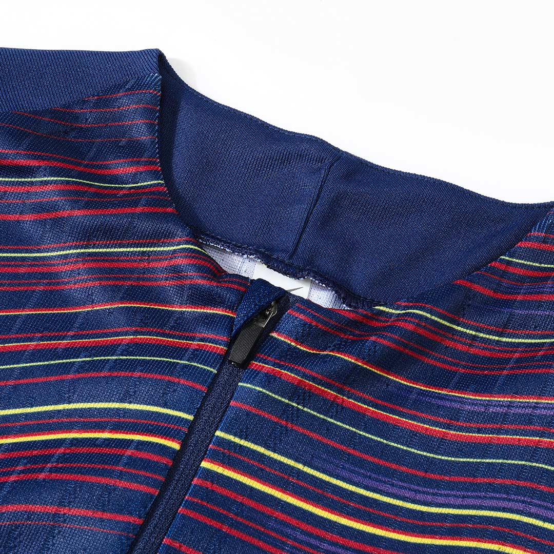 Kid's Barcelona Zipper Sweatshirt Kit(Top+Pants) 25/26 Colorful