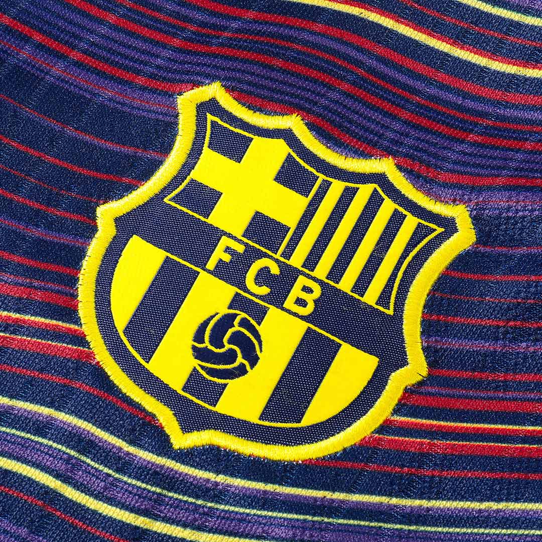 Barcelona Zipper Sweatshirt Kit(Top+Pants) 25/26 Colorful
