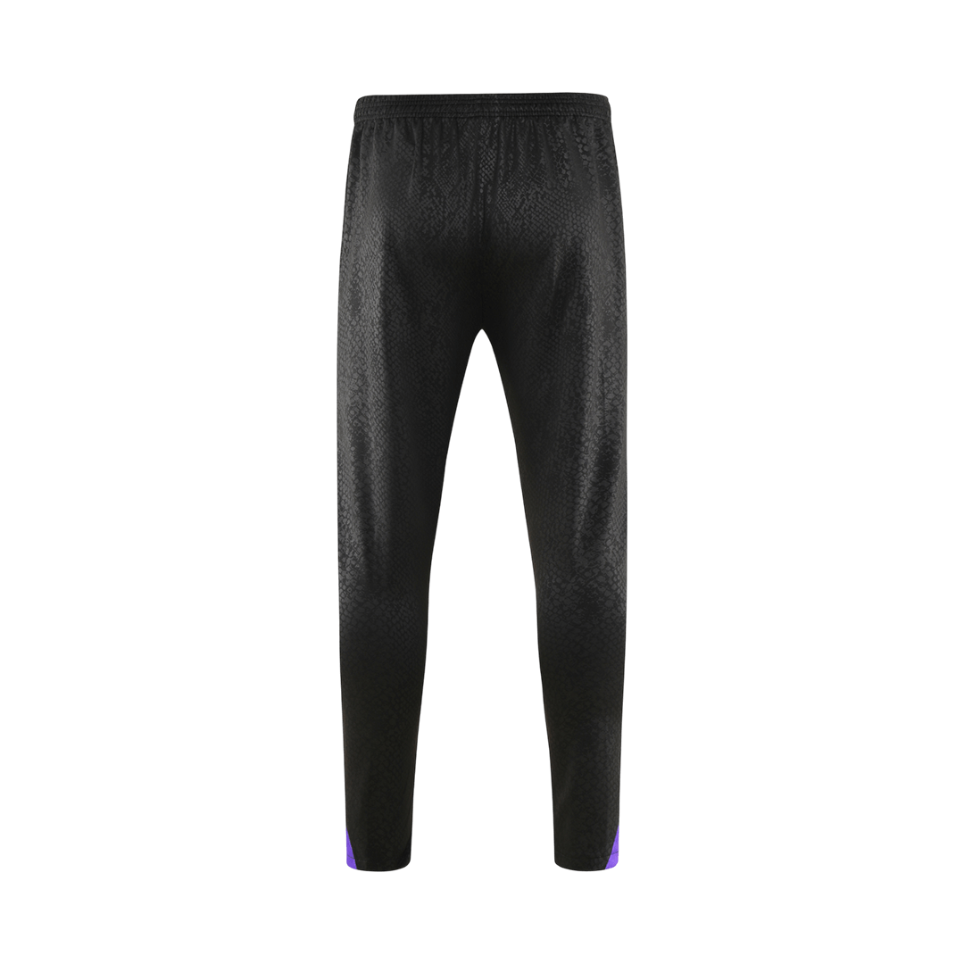 Barcelona Zipper Sweatshirt Kit(Top+Pants) 25/26 Black