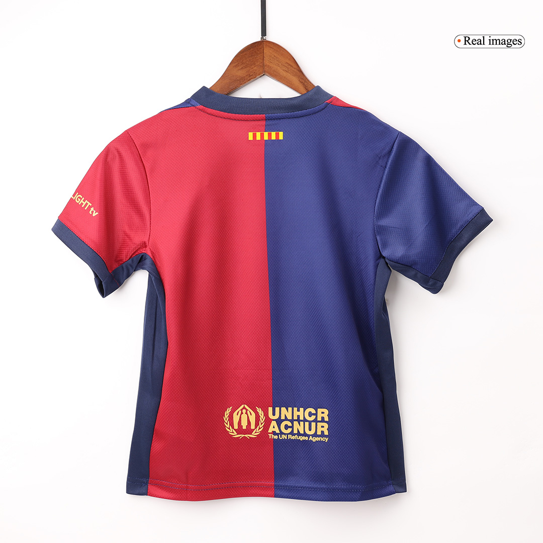 Kids Barcelona Home Full Kit 2024/25