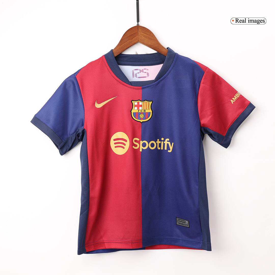 Kids Barcelona Home Full Kit 2024/25