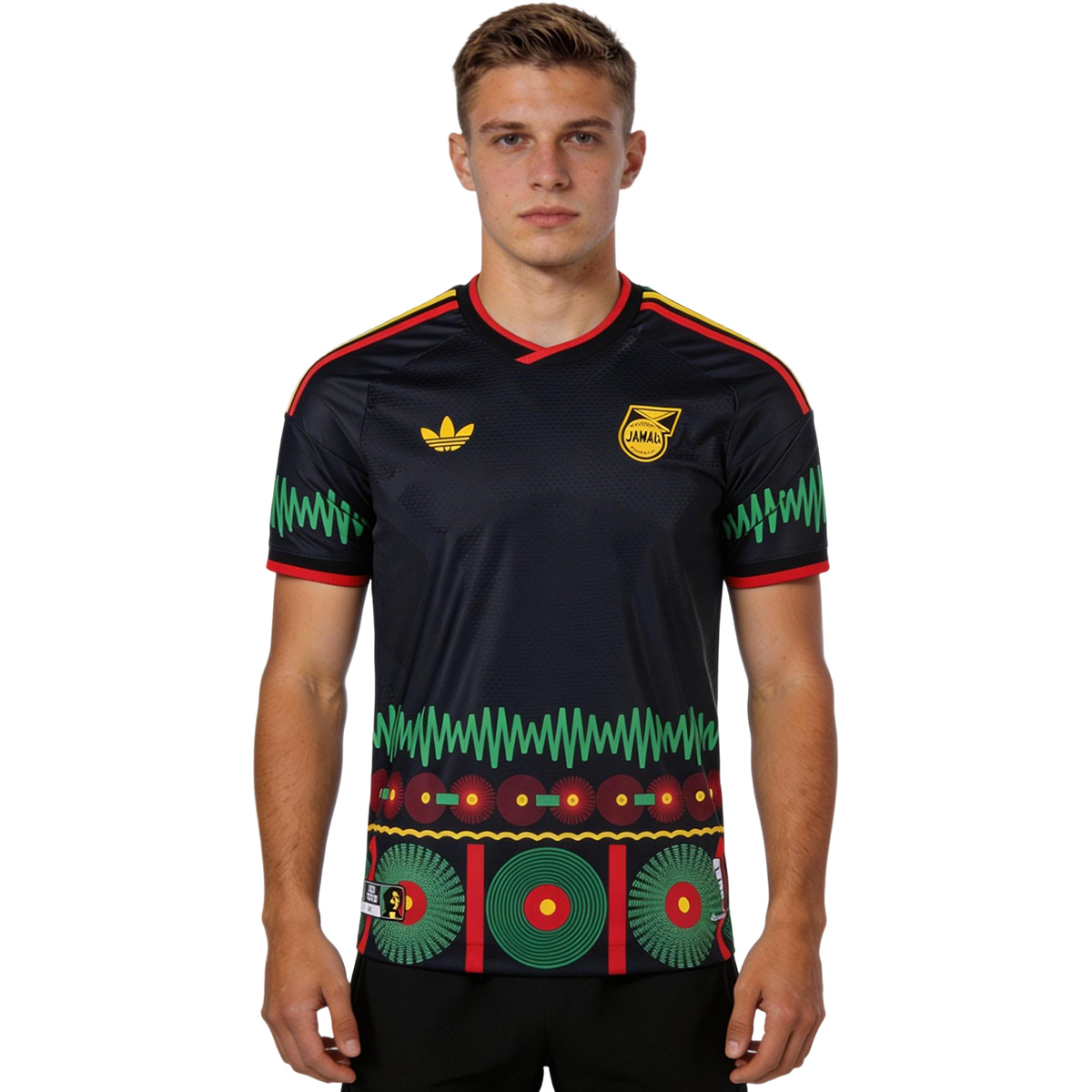 Player Version Jamaica Away Soccer Jersey World Cup 2026 Black