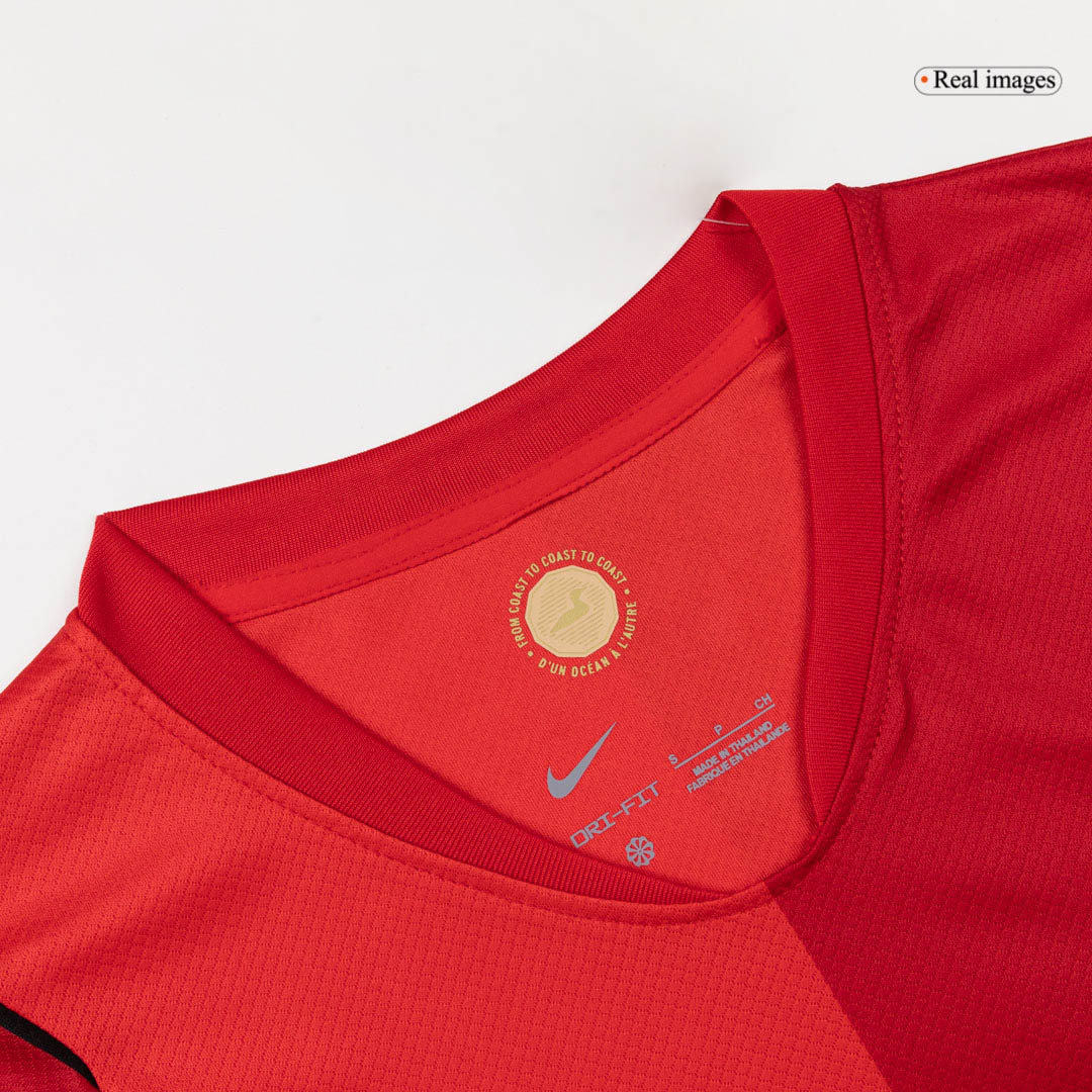Canada Home Soccer Jersey World Cup 2026 Red