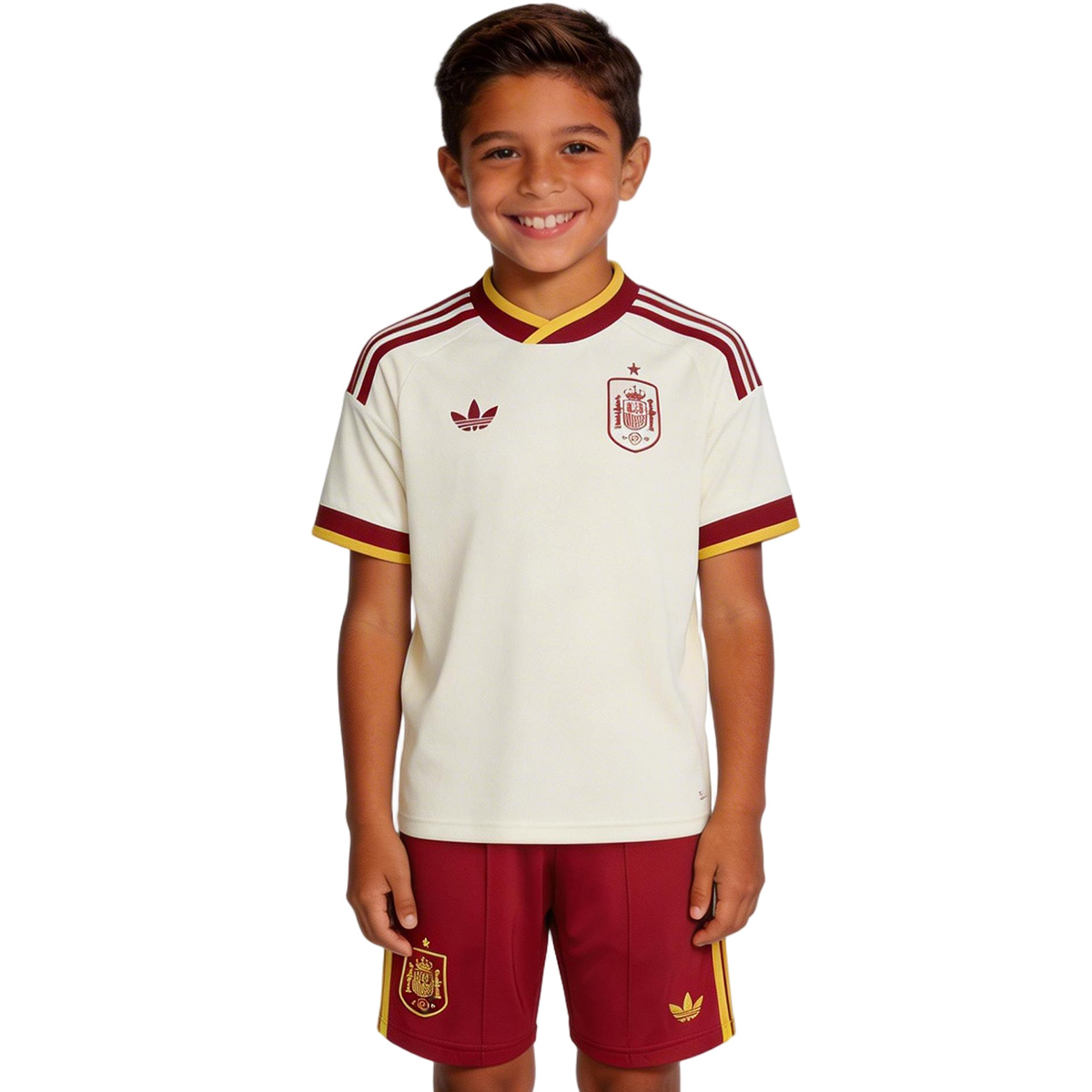 Kids Spain Away Kit World Cup 2026