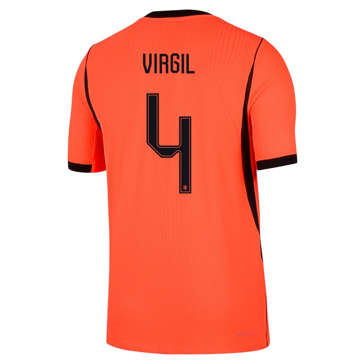 Player Version Netherlands Home Soccer Jersey World Cup 2026 Orange