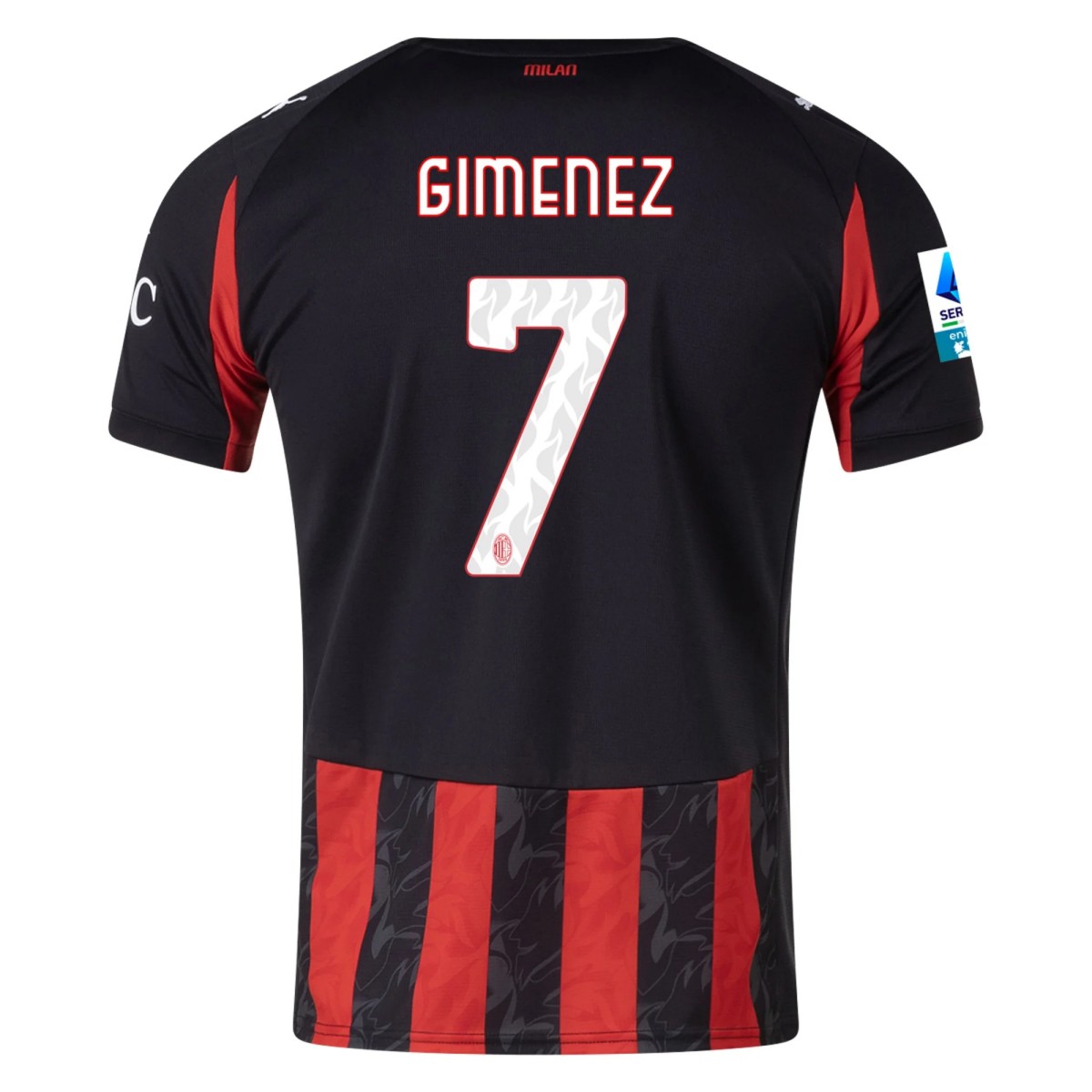 Gimenez #7 AC Milan Home Jersey 2025/26 - [Super Replica]