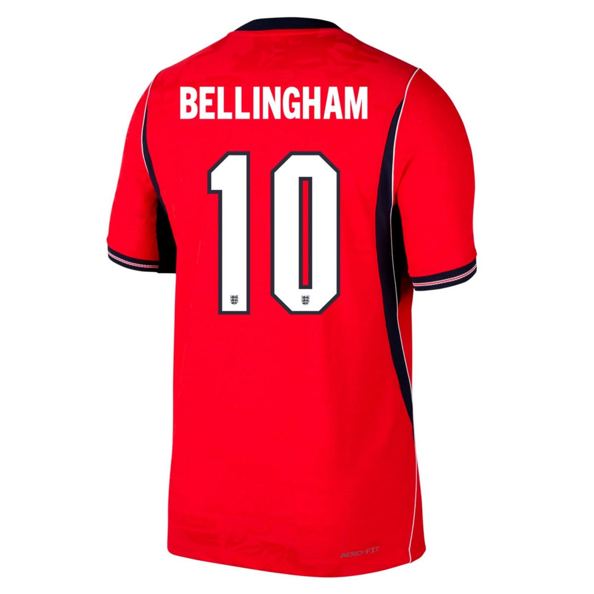 Player Version England Away Soccer Jersey World Cup 2026 Red