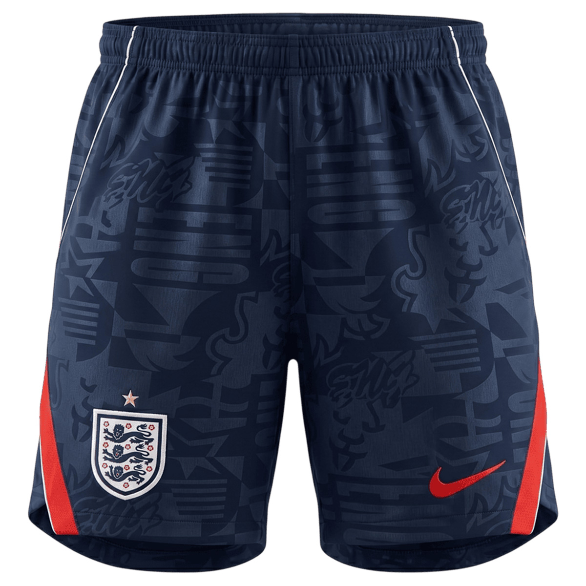 England Away Soccer Short World Cup 2026 Navy