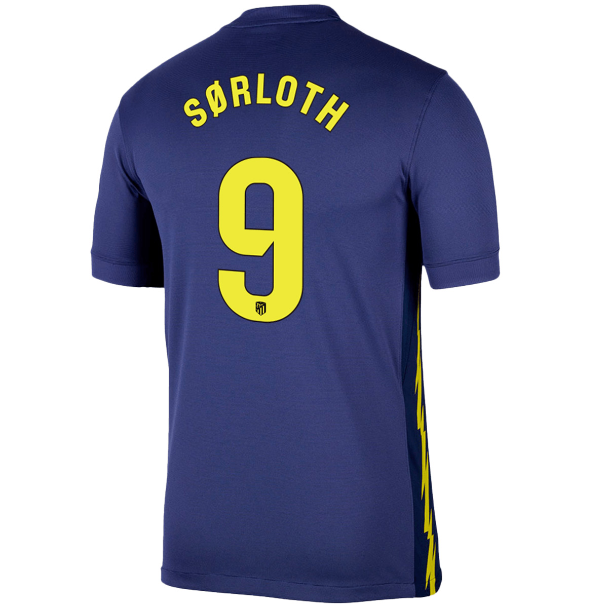 SØRLOTH #9 Atletico Madrid Away Soccer Jersey 2025/26 Navy