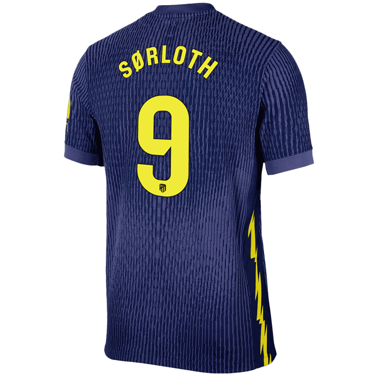 SØRLOTH #9 Player Version Atletico Madrid Away Soccer Jersey 2025/26 Navy