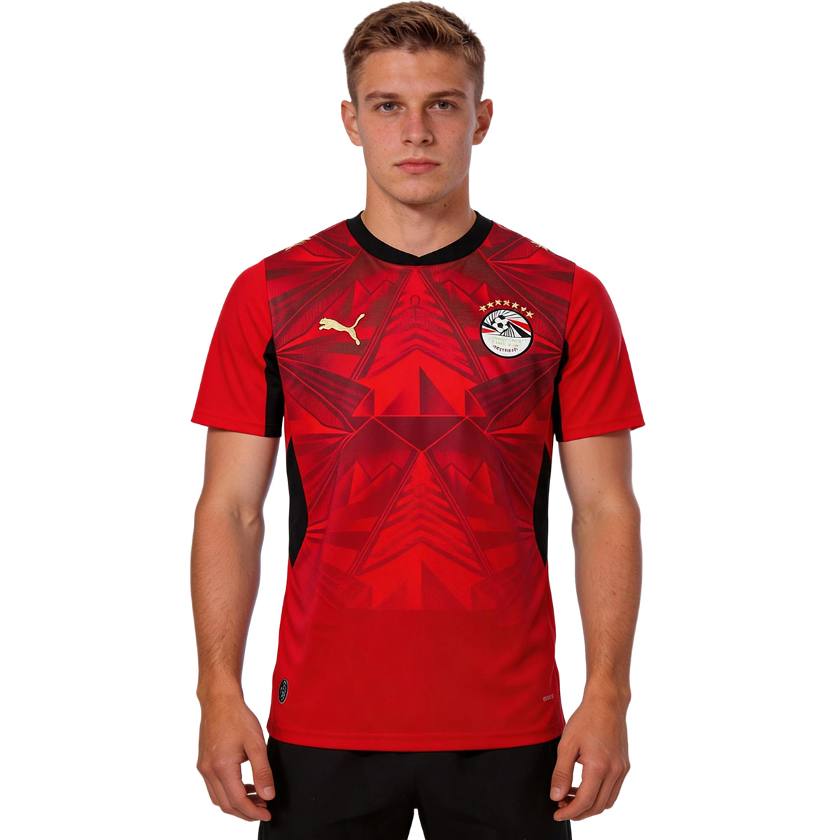 Egypt Home Soccer Jersey World Cup 2026 Red