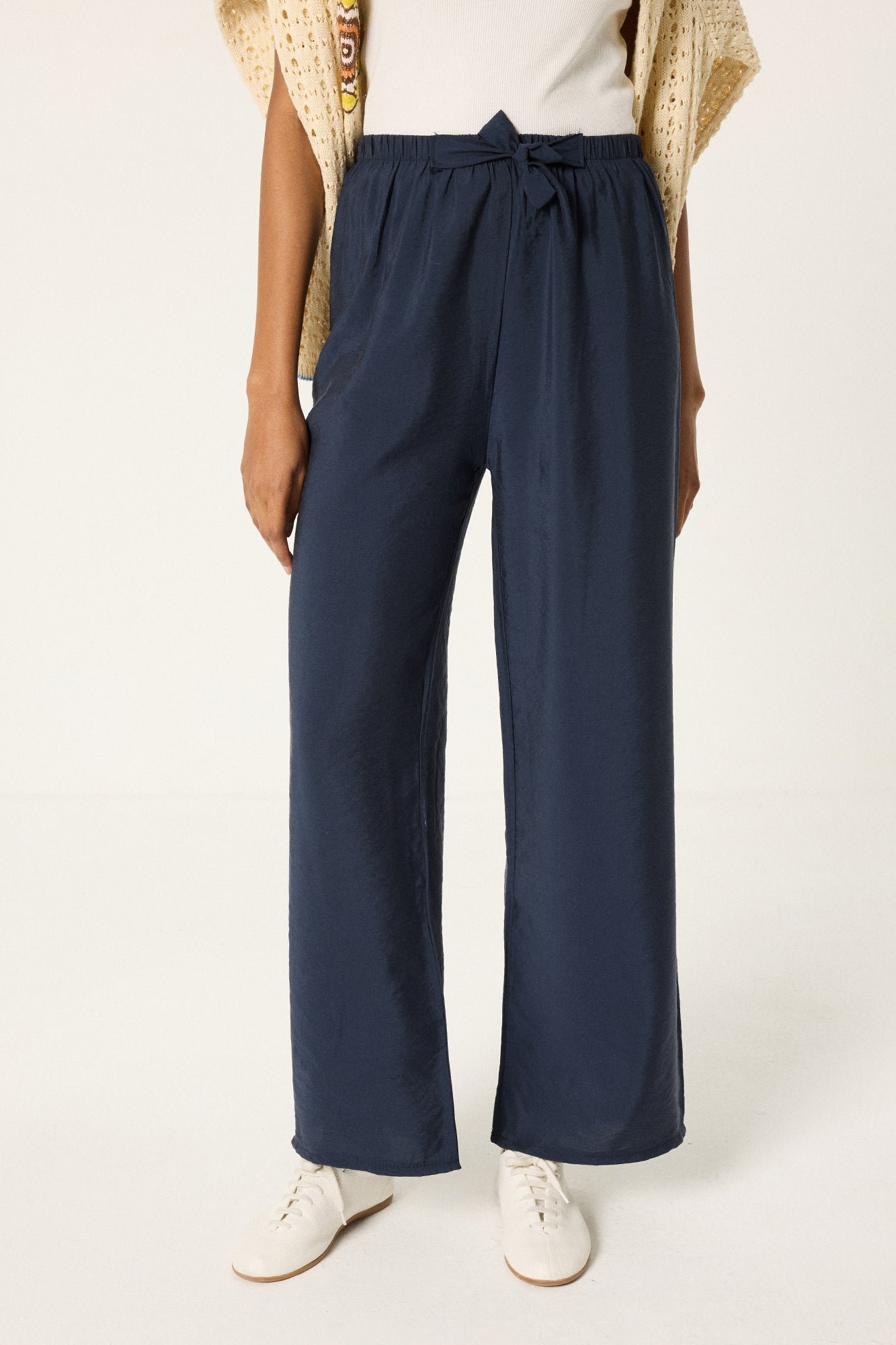 MODAL PANTS WITH ELASTIC WAISTBAND