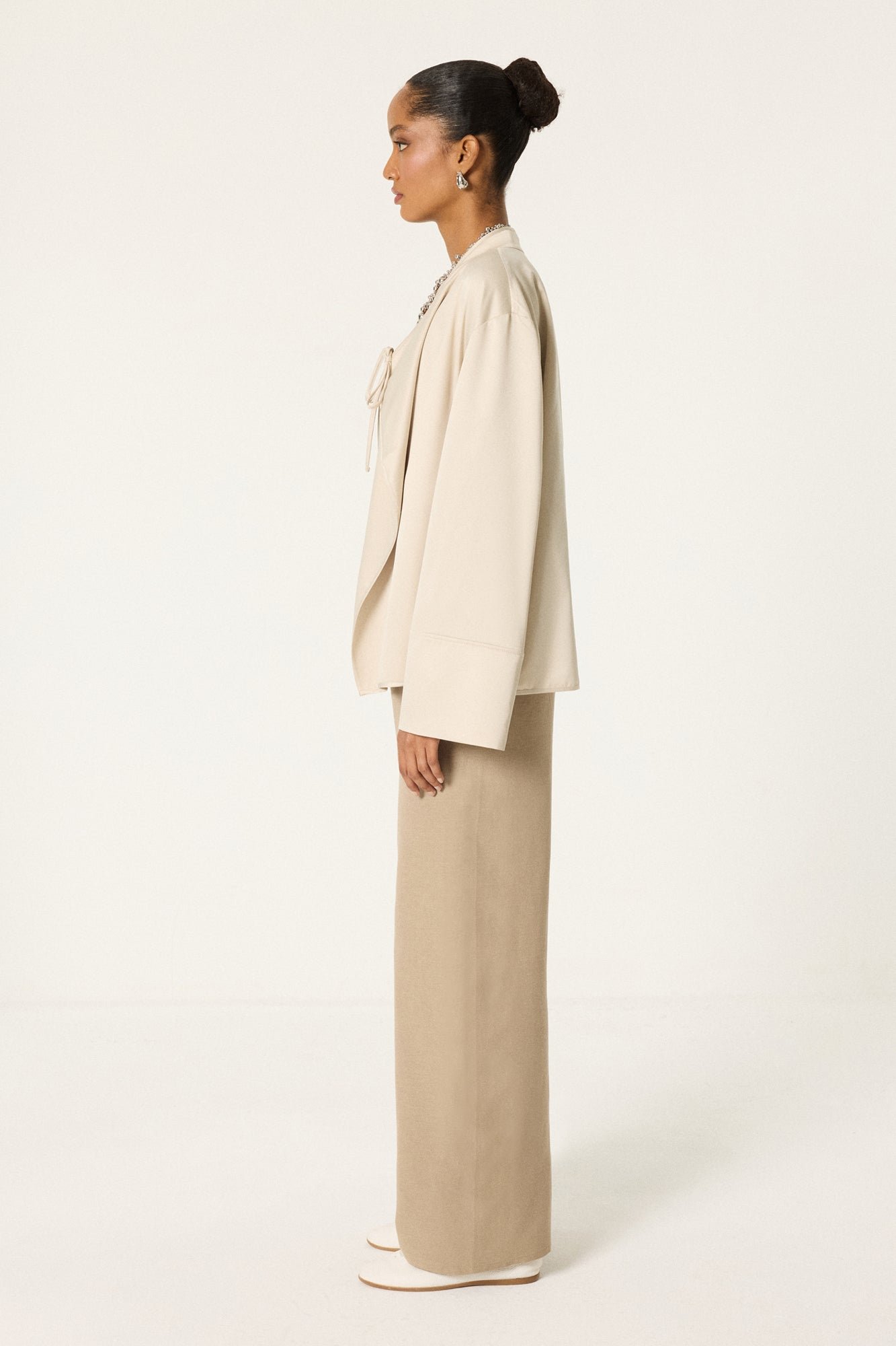WIDE LEG MODAL PANTS