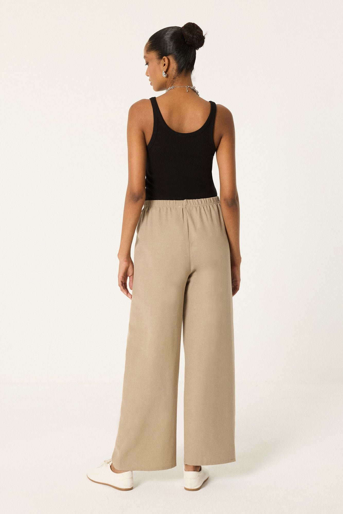 WIDE LEG MODAL PANTS