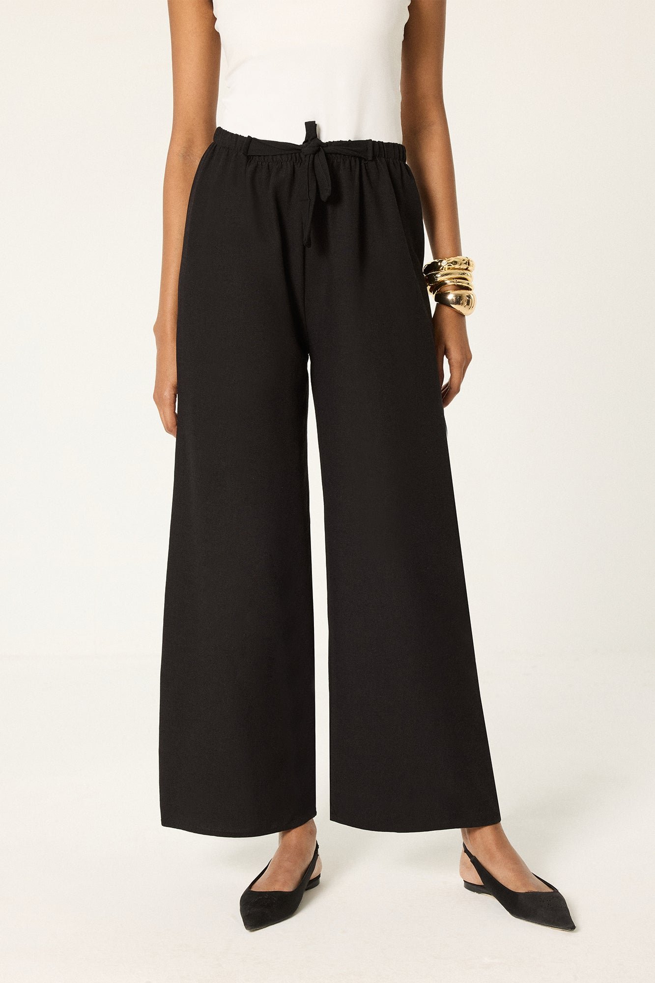 WIDE LEG MODAL PANTS