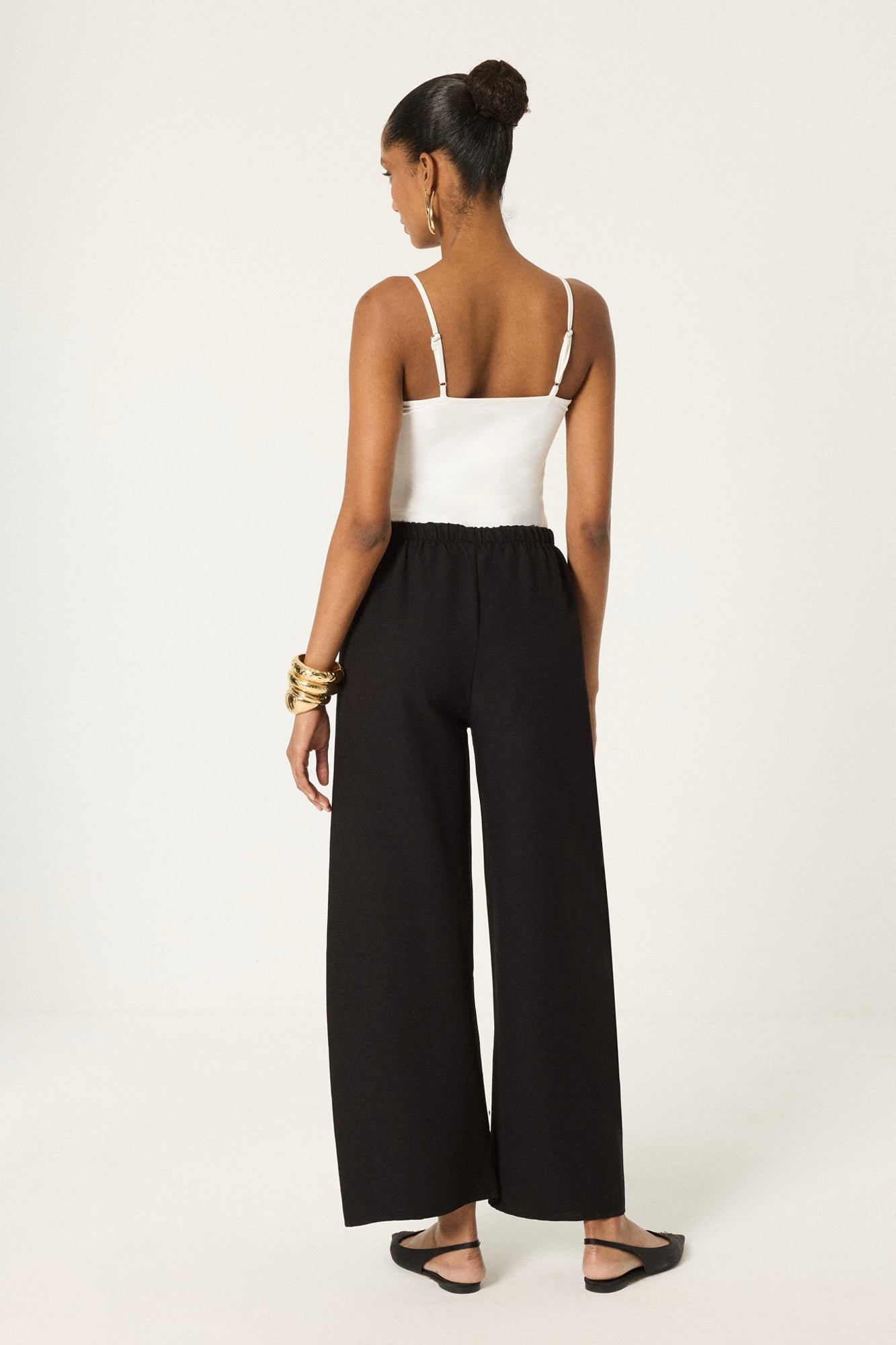 WIDE LEG MODAL PANTS