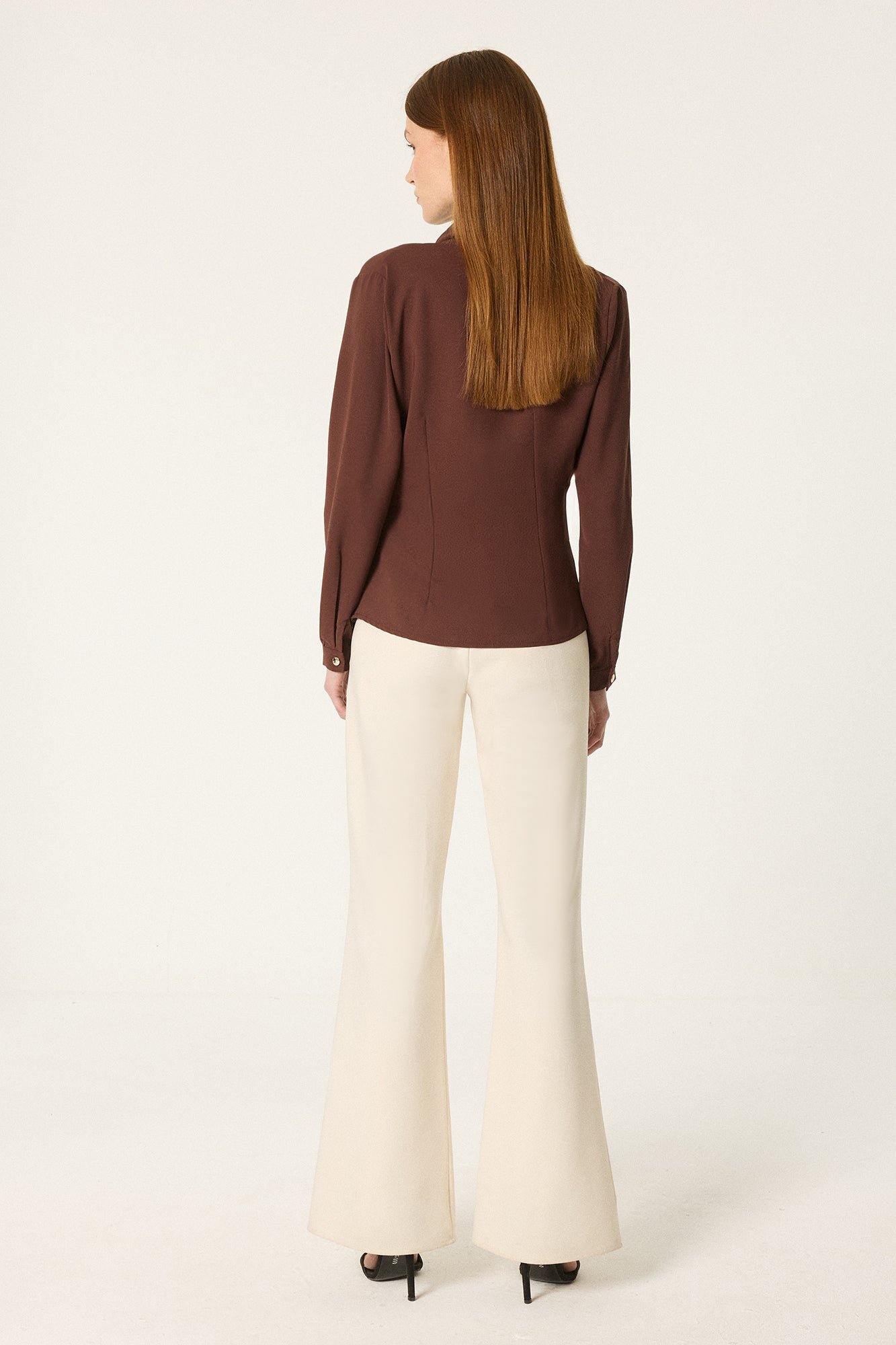 DRAPED BLOUSE