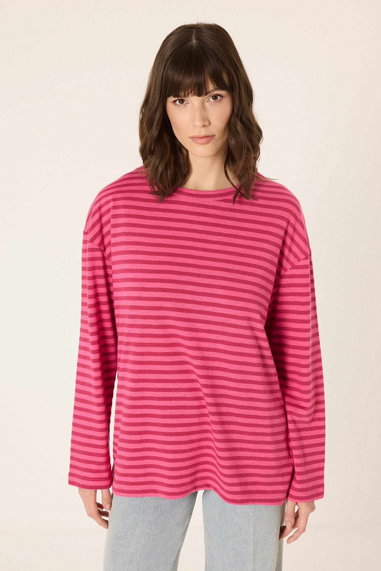 STRIPED OVERSIZE T-SHIRT