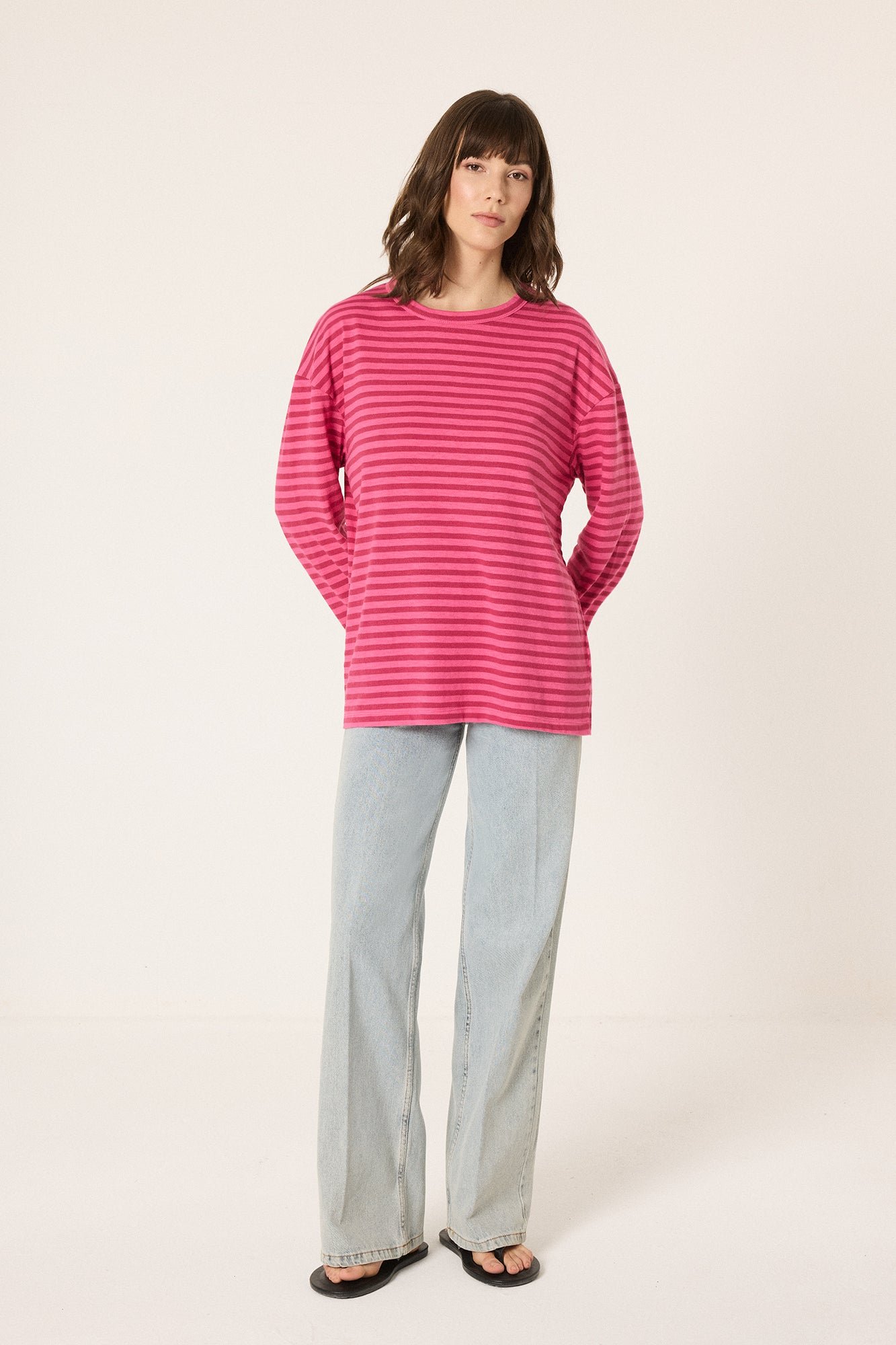STRIPED OVERSIZE T-SHIRT