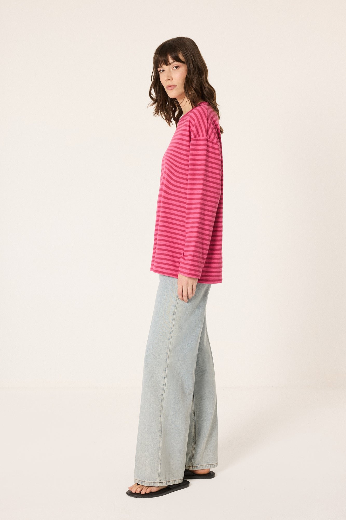 STRIPED OVERSIZE T-SHIRT