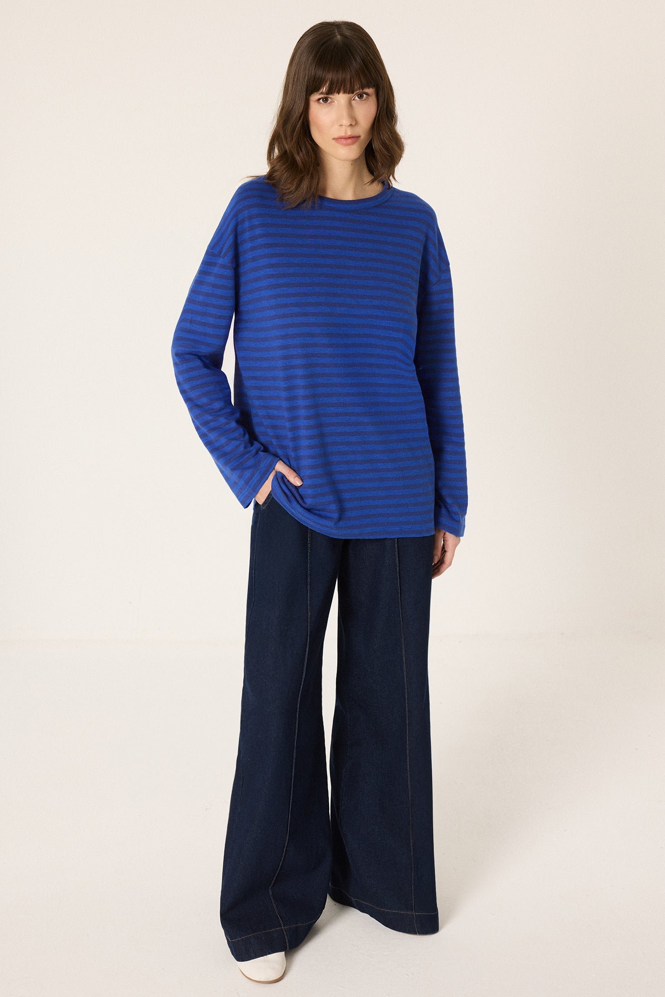 STRIPED OVERSIZE T-SHIRT