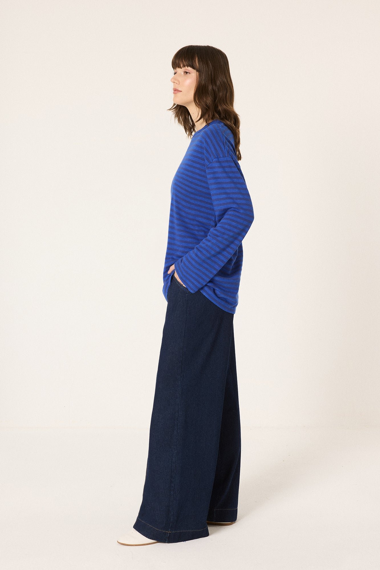 STRIPED OVERSIZE T-SHIRT